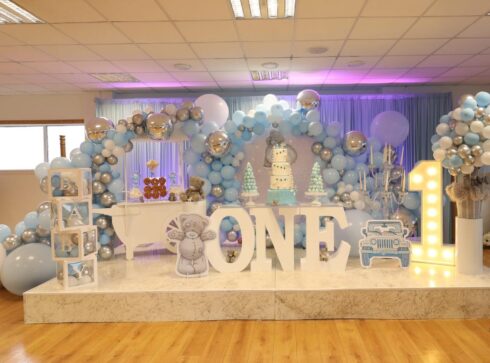 Tatty Teddy First Birthday Set up